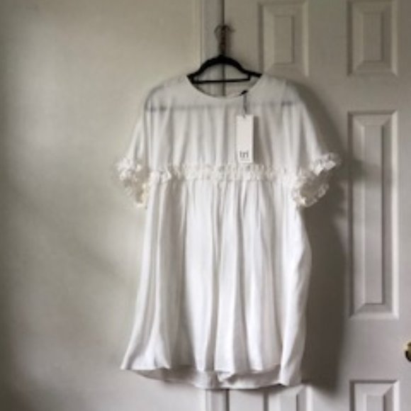 Zara Dresses & Skirts - Zara White Romper NWT